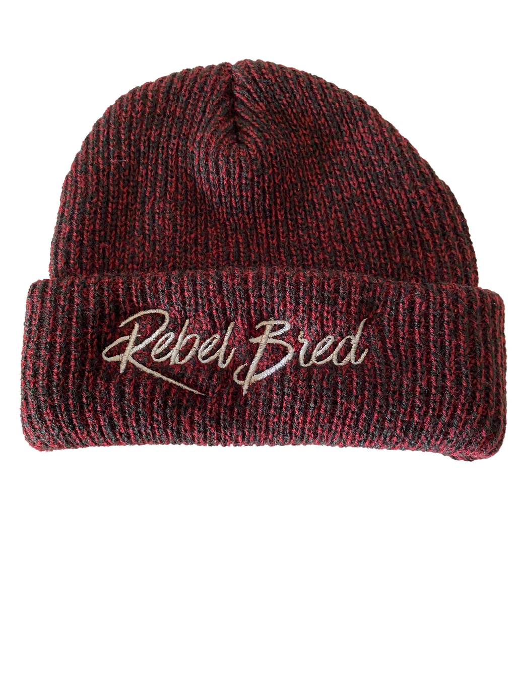 Embroidered Mixed Beanie